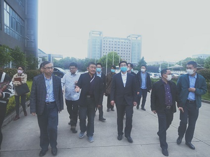 “新基建”，雨花臺區(qū)政府及東南大學領導專家來泰通科技調(diào)研